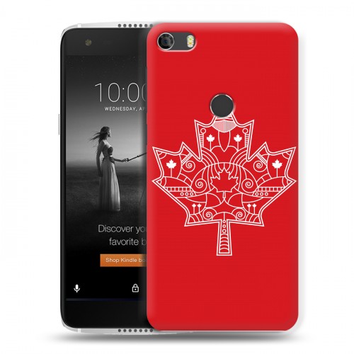 Дизайнерский силиконовый чехол для Alcatel Idol 5S Флаг Канады
