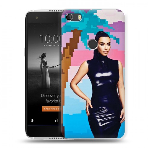 Дизайнерский силиконовый чехол для Alcatel Idol 5S Ким Кардашьян