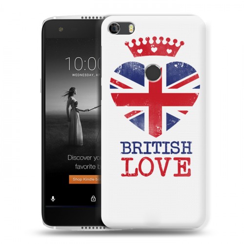 Дизайнерский силиконовый чехол для Alcatel Idol 5S British love