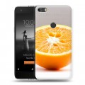 Дизайнерский силиконовый чехол для Alcatel Idol 5S Апельсины