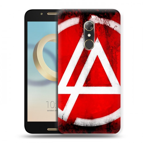 Дизайнерский силиконовый чехол для Alcatel A7 Linkin Park
