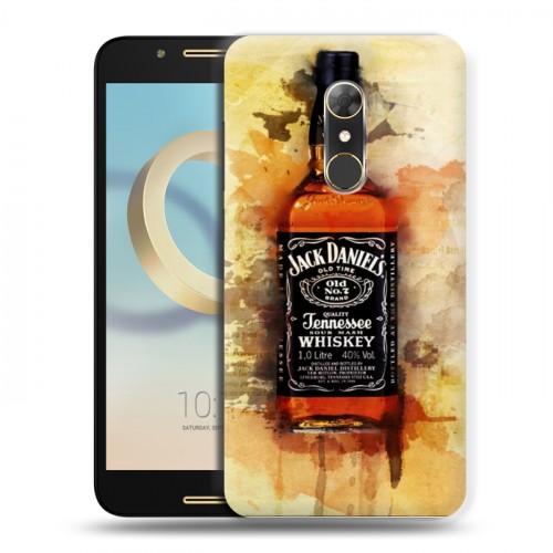 Дизайнерский силиконовый чехол для Alcatel A7 Jack Daniels