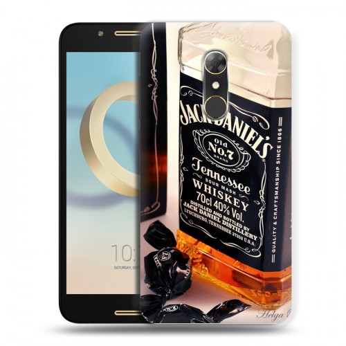 Дизайнерский силиконовый чехол для Alcatel A7 Jack Daniels