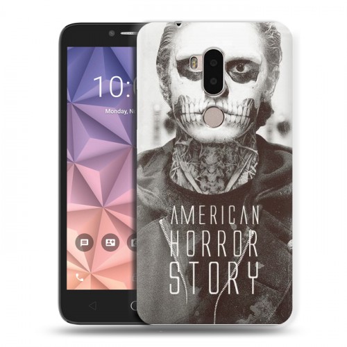 Дизайнерский силиконовый чехол для Alcatel A7 XL Американская История Ужасов