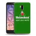 Дизайнерский силиконовый чехол для Alcatel A7 XL Heineken