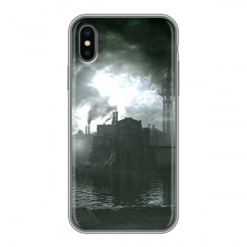 Дизайнерский силиконовый чехол для Iphone x10 Dishonored 