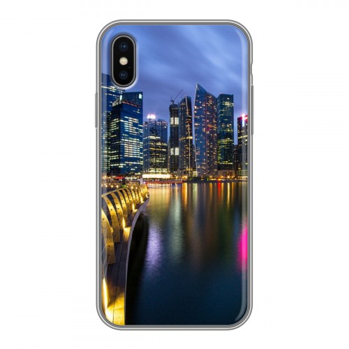 Дизайнерский силиконовый чехол для Iphone x10 Сингапур