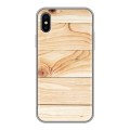 Дизайнерский силиконовый чехол для Iphone x10 Дерево
