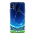 Дизайнерский силиконовый чехол для Iphone x10 лига чемпионов