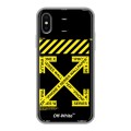Дизайнерский силиконовый чехол для Iphone x10 Хайп и мода