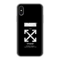 Дизайнерский силиконовый чехол для Iphone x10 Хайп и мода