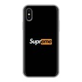 Дизайнерский силиконовый чехол для Iphone x10 Супер стиль