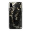 Дизайнерский силиконовый чехол для Iphone x10 Dark souls