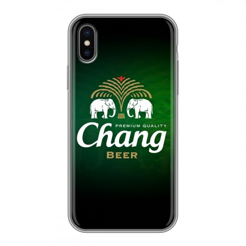 Дизайнерский силиконовый чехол для Iphone x10 Chang