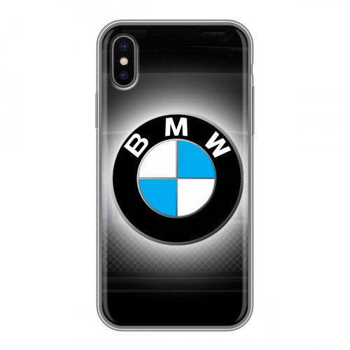 Дизайнерский силиконовый чехол для Iphone x10 BMW