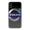 Дизайнерский силиконовый чехол для Iphone x10 Volvo