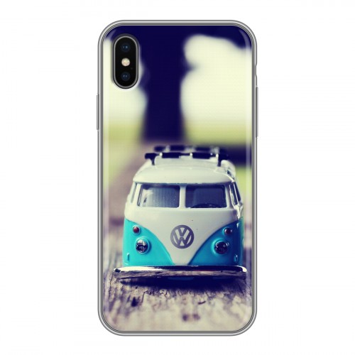 Дизайнерский силиконовый чехол для Iphone x10 Volkswagen