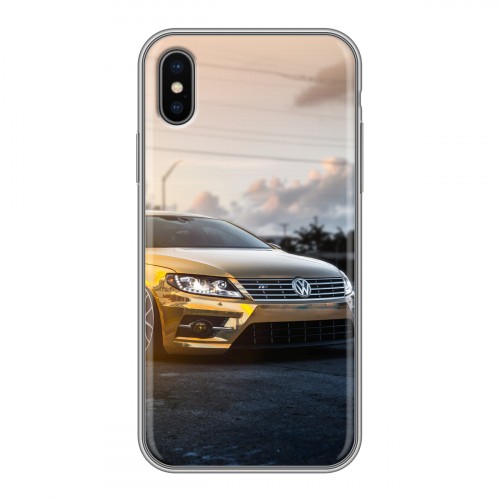 Дизайнерский силиконовый чехол для Iphone x10 Volkswagen