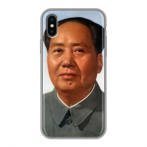 Дизайнерский силиконовый чехол для Iphone x10 Мао