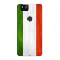 Дизайнерский пластиковый чехол для Google Pixel 2 Флаг Италии
