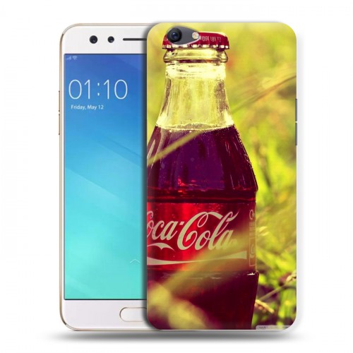 Дизайнерский пластиковый чехол для OPPO F3 Coca-cola