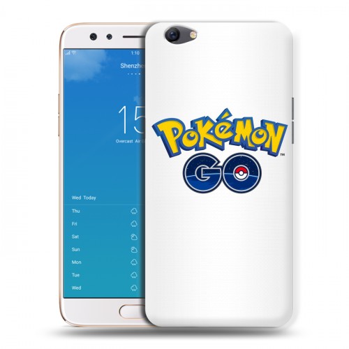 Дизайнерский пластиковый чехол для OPPO F3 Plus Pokemon Go