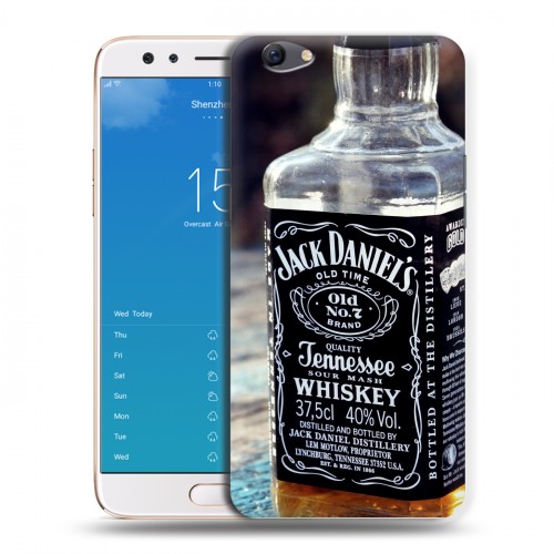 Дизайнерский пластиковый чехол для OPPO F3 Plus Jack Daniels