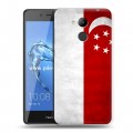 Дизайнерский пластиковый чехол для Huawei Honor 6C Pro Сингапур