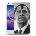 Дизайнерский силиконовый чехол для Alcatel U5 HD 5047d Барак Обама