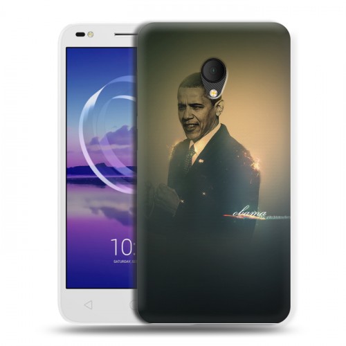 Дизайнерский силиконовый чехол для Alcatel U5 HD 5047d Барак Обама