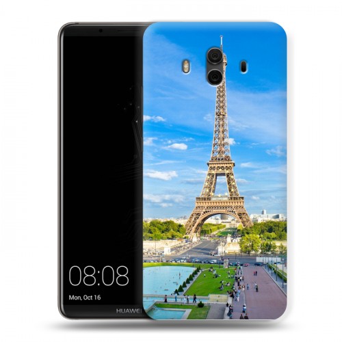 Дизайнерский пластиковый чехол для Huawei Mate 10 Париж
