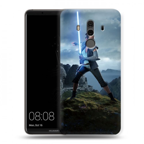Дизайнерский пластиковый чехол для Huawei Mate 10 Pro Star Wars : The Last Jedi