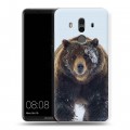 Дизайнерский пластиковый чехол для Huawei Mate 10 Pro Медведь