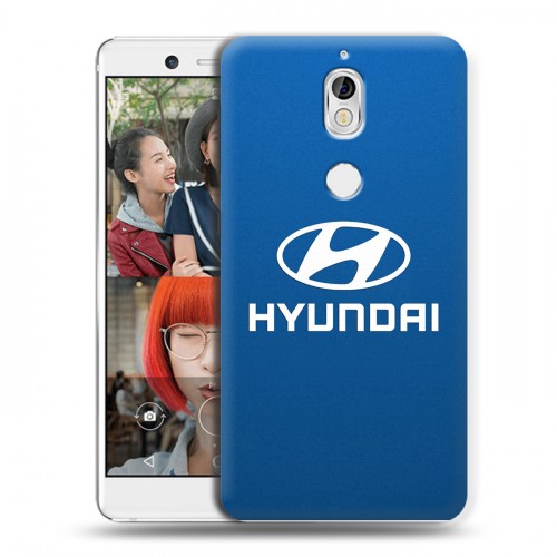 Дизайнерский пластиковый чехол для Nokia 7 Hyundai