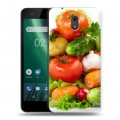 Дизайнерский пластиковый чехол для Nokia 2 Овощи