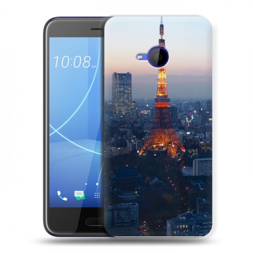Дизайнерский пластиковый чехол для HTC U11 Life Токио