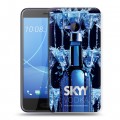 Дизайнерский пластиковый чехол для HTC U11 Life Skyy Vodka