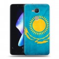 Дизайнерский силиконовый чехол для BQ Aquaris V Флаг Казахстана