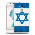 Дизайнерский силиконовый чехол для BQ Aquaris V Plus Флаг Израиля