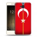Дизайнерский силиконовый чехол для BQ Aquaris U2 Флаг Турции