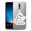 Полупрозрачный дизайнерский пластиковый чехол для Huawei Nova 2i День Святого Валентина