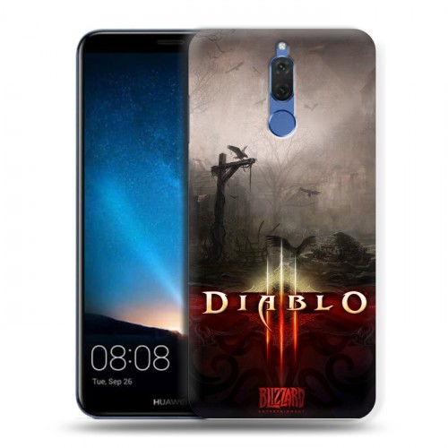 Дизайнерский силиконовый чехол для Huawei Nova 2i Diablo