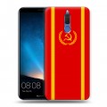 Дизайнерский силиконовый чехол для Huawei Nova 2i Флаг СССР