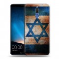 Дизайнерский силиконовый чехол для Huawei Nova 2i Флаг Израиля