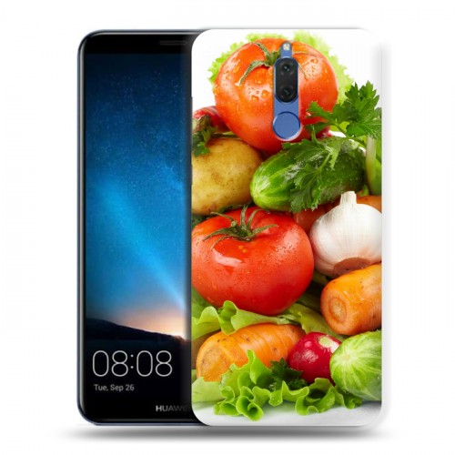 Дизайнерский силиконовый чехол для Huawei Nova 2i Овощи