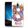 Дизайнерский силиконовый чехол для Huawei Nova 2i 8 марта