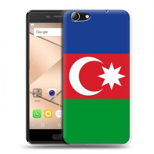 Дизайнерский силиконовый чехол для Micromax Canvas 2 (2017) Q4310 Флаг Азербайджана