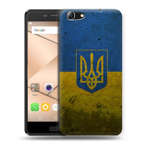 Дизайнерский силиконовый чехол для Micromax Canvas 2 (2017) Q4310 Флаг Украины