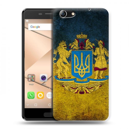 Дизайнерский силиконовый чехол для Micromax Canvas 2 (2017) Q4310 Флаг Украины