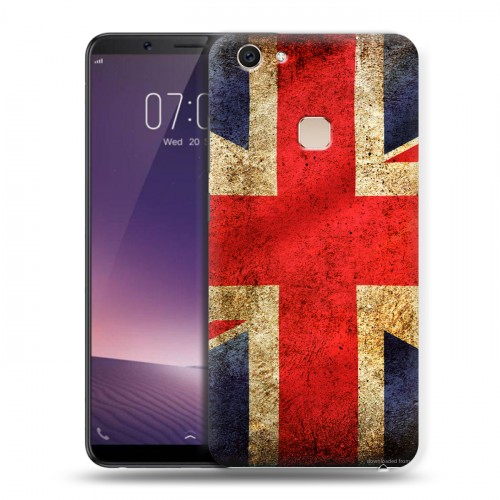 Дизайнерский пластиковый чехол для Vivo V7 Plus Флаг Британии